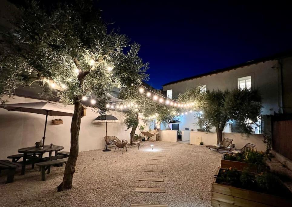 Villa Maya - 3 Groussan - Avignon - Clim - Terrasse Exterior foto